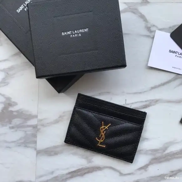 CASE CASSANDRE YSL CARD MATELASSÉ 0630